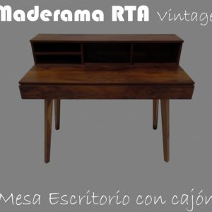 MESA ESCRITORIO CON CAJÓN VINTAGE